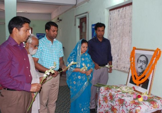 Tripura celebrates 95th birth anniversary of Bangabandhu Sheikh Mujibur Rahman  